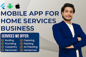 develop roofing, contractor, and home services apps