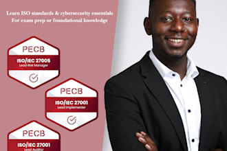 coach you in iso 27001 and cybersecurity best practices