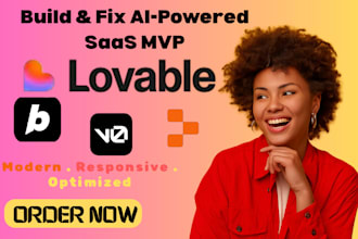 develop and fix lovable ai saas mvp superbase ai web app or replit and vercel