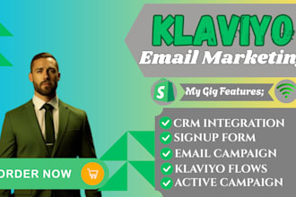 setup klaviyo email automation flows tailored for your store