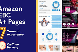 design high converting amazon enhanced brand content ebc and aplus pages