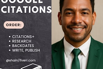 boost your google scholar citations, articles, in a top ranked index journal