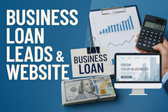 generate business loan leads, mortgage leads loan website, loan social media ads