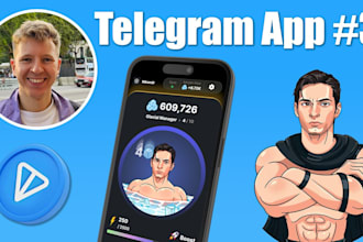 get 900k no bots users for telegram referral link promotion telegram mini game
