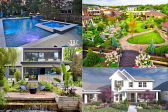 do landscape design, backyard design and front yard design