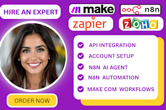 n8n chatbot n8n ai agent n8n youtube automation make com respond io zoho zapier