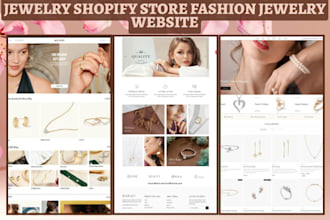 build jewelry shopify jewelry necklace beauty store jewelry dropshipping website