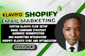 setup klaviyo email marketing flows shopify email automation email campaign sms