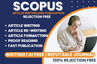 write and publish articles in scopus, sci, isi, scie indexed journal