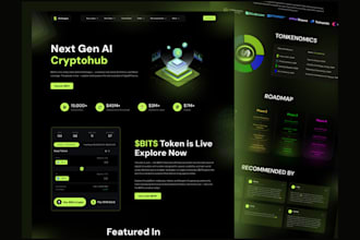 crypto nft token staking presale website ico dex web3 dapp smart contract solana