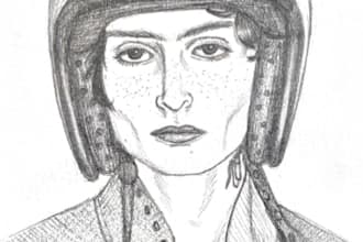 draw pencil portraits or sketches of people, pets, or characters