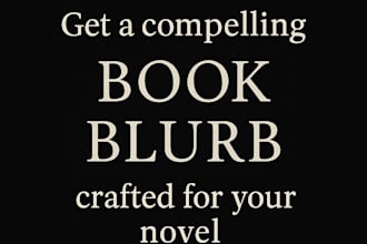 write your book blurb like it belongs on a bestseller