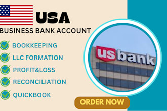 do bookkeeping, llc formation, quickbooks setup, and reconciliation