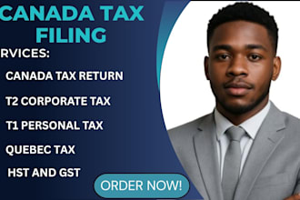 file your canadian personal and business taxes including gst hst