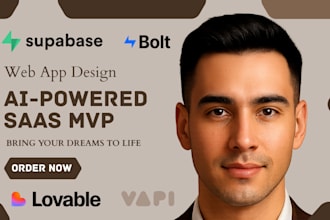 build supabase loveable bolt new ai saas mvp web app dev vapi ai calling agent