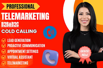 b2b cold calling telemarketing real estate virtual assistant appointment setter