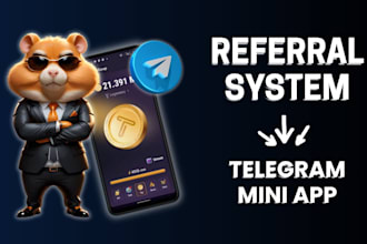 telegram referral link promotion get 900k real users fast for telegram mini game