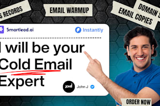 setup instantly, smartlead ai for email warmup and cold email outreach