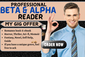 alpha or beta read fantasy historical sci fiction thriller horror mystery novel