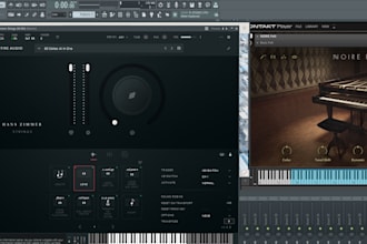 compose ambient music, soundtracks, and sad piano sounds