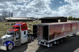 create custom ets2 mod, custom trailers, truck, liveries, track, ets, ats mod