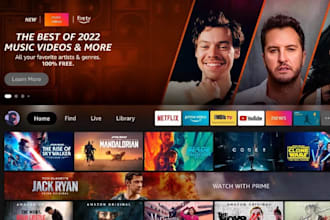 develop roku, firetv, android, samsung, lg smart tv custom sdk apps