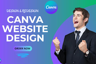 website design canva website design canva landing page canva website