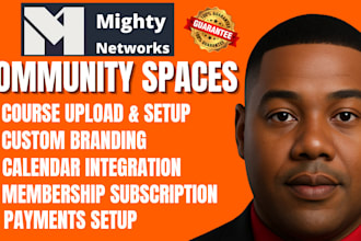 setup mighty networks online course mighty network community mighty course setup