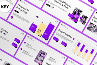 create startup investment sponsorship  pitch deck presentation financial reports