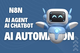 develop ai agent and workflow automation for your business with n8n