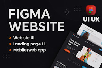 do figma website ui ux design or figma website design, figma to webflow