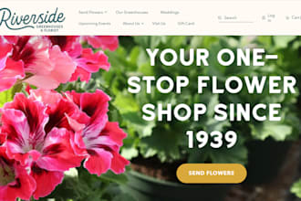 flower shopify store bouquet florist floral designs gift dropshipping store