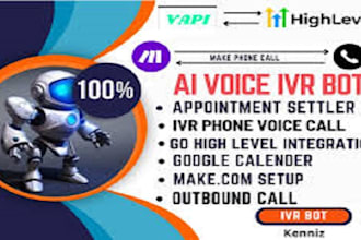 automate your outbound calls using ai voice bot and ivr system, n8n ai agent