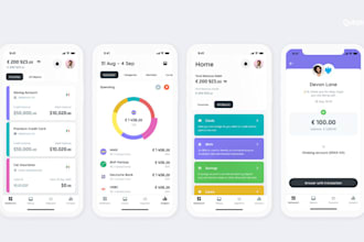 develop fintech app money transfer app loan app p2p payment app bank app