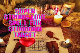 cast a custom love spell, obsession, court spell and forgiveness ritual
