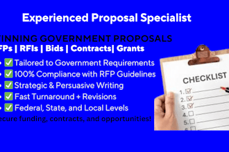 craft winning government contracts, bid proposals, rfp, rfi, grant writing