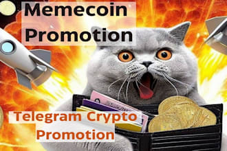 promote your solana memecoin with telegram crypto marketing
