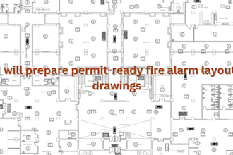 create fire alarm riser diagrams and layout plans