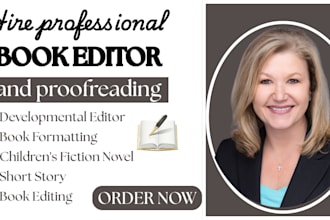 proofread format developmental edit format fiction novel memoir story nonfiction