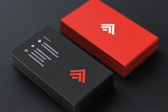 do business cards design and do mockups