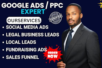 run ppc business loan leads mca leads google ads social media marketing agency