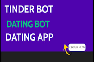build tinder bot, dating bot, tinder clone,doordash bot,uber bot,zifty,lyft bot