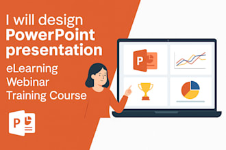 convert your lecture notes, design power point presentation for elearning