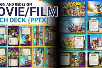 design film pitch deck presentation TV series movie pitch deck film presentation