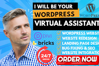 develop wordpress help website fix divi issues astra pro bricks builder expert