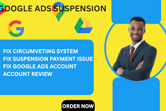 fix google ads account suspension circumventing system policy suspension
