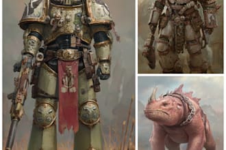 do model warhammer 40k character for you