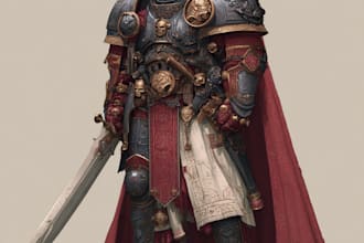 illustrate tau empire units for warhammer 40k