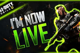 l make professional gaming thumbnails for your cod channel