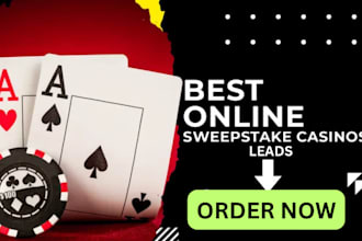 generate USA sweepstakes, gamblers leads, giveaway leads